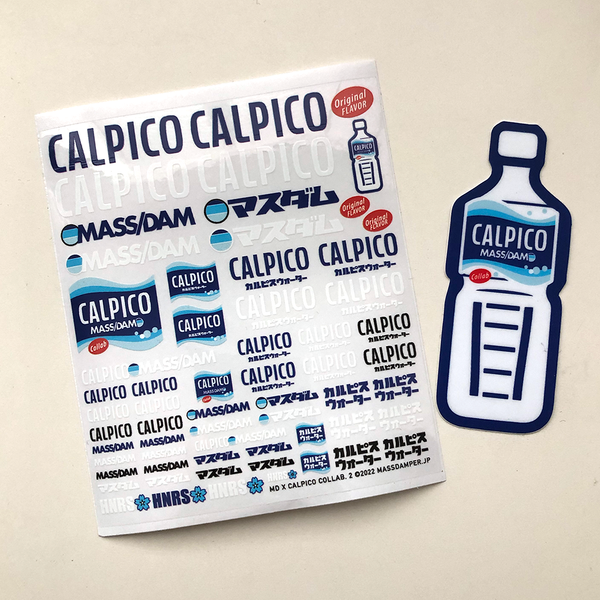 Mass/Dam x Calpico Collab Decal & Sticker Set v2