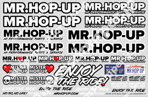 Mr. Hop-Up RC Decal Sheet C "Enjoy the Ride"