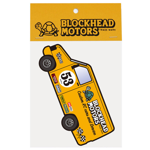 Blockhead Motors Delivery Van Sticker