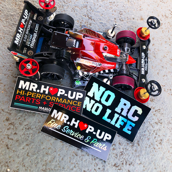 Mr. Hop-Up No RC No Life Sticker Pack