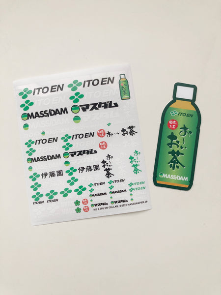 Mass/Dam x Ito En Oi Ocha Collab Decal & Sticker Set
