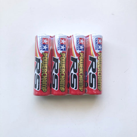 Tamiya PowerChamp RS AA Alkaline Battery 4-pack